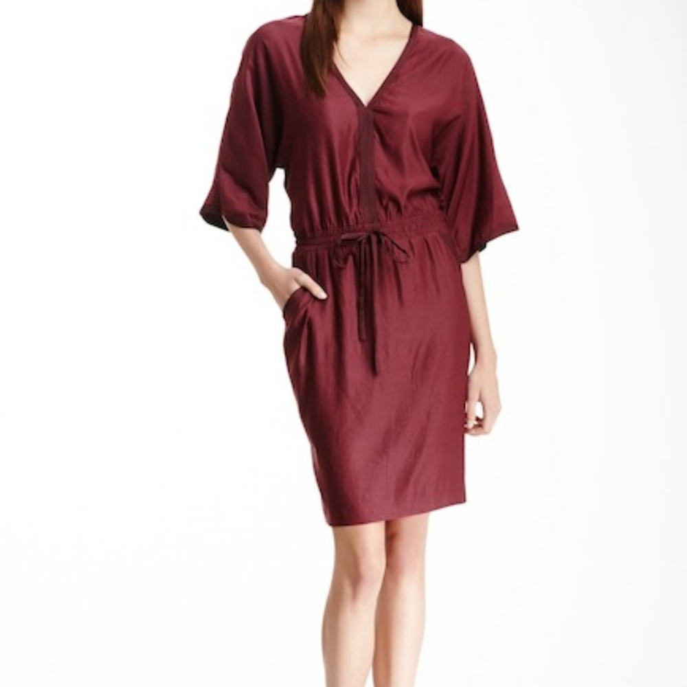 BCBG CARMEN KIMONO DRESS SMALL PORT